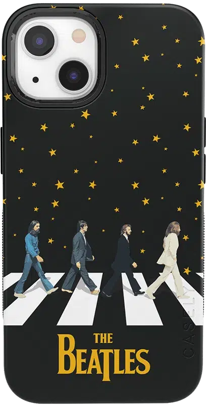 Night Walk | The Beatles Abbey Road Dual Image Case iPhone Case get.casely 