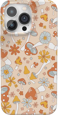 Mushroom Magic | Retro Floral Case iPhone Case get.casely Classic + MagSafe® iPhone 14 Pro Max 