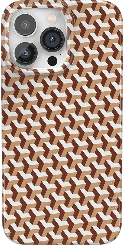 Step It Up | Abstract Geo Case iPhone Case get.casely Classic + MagSafe® iPhone 14 Pro Max 