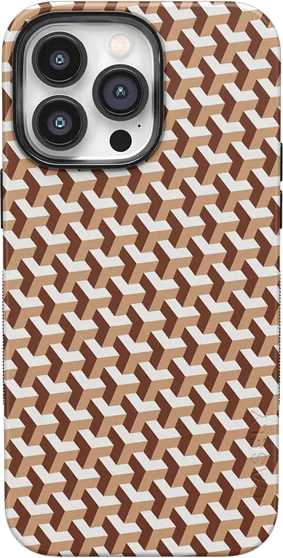 Step It Up | Abstract Geo Case iPhone Case get.casely Bold + MagSafe® iPhone 14 Pro Max 