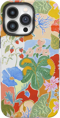 Botanical Blooms | Floral Patchwork Case iPhone Case get.casely Bold + MagSafe® iPhone 14 Pro Max