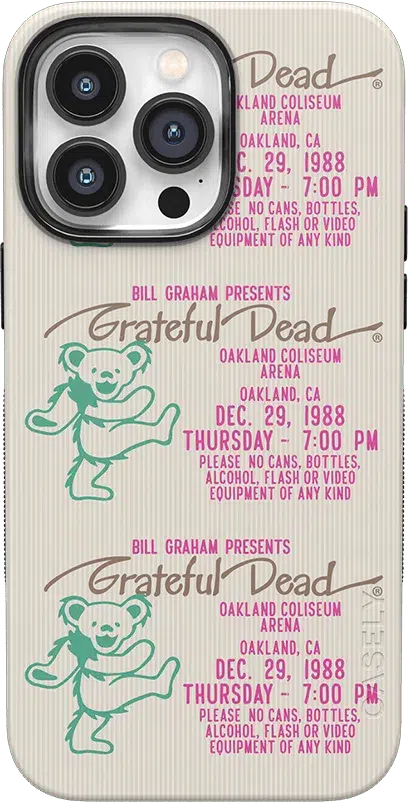 Miracle Ticket | Grateful Dead Vintage Case iPhone Case get.casely Bold + MagSafe® iPhone 14 Pro Max 