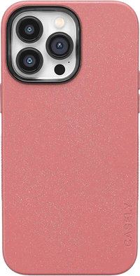 Starfish Wishes | Coral Pink Shimmer Case iPhone Case get.casely Bold + MagSafe® iPhone 14 Pro Max 