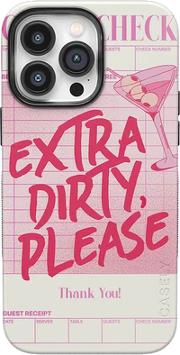 Extra Dirty Please | Fun on Weekdays Case iPhone Case get.casely Bold + MagSafe® iPhone 14 Pro Max 