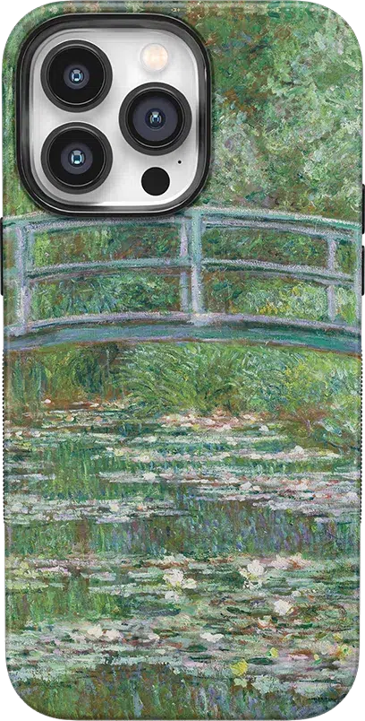Monet’s Bridge | Limited Edition Phone Case iPhone Case get.casely Bold + MagSafe® iPhone 15 Pro Max 