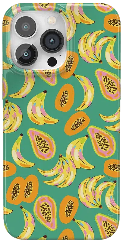 Papaya Palms | Dippin' Daisy's Isla Tropical Case iPhone Case get.casely Classic + MagSafe® iPhone 14 Pro Max