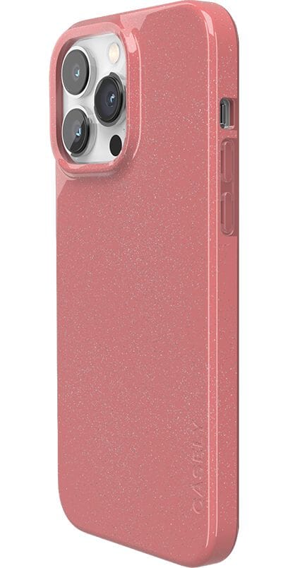 Starfish Wishes | Coral Pink Shimmer Case iPhone Case get.casely 