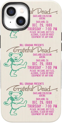 Miracle Ticket | Grateful Dead Vintage Case iPhone Case get.casely Bold + MagSafe® iPhone 14 Plus 