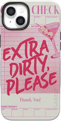 Extra Dirty Please | Fun on Weekdays Case iPhone Case get.casely Bold + MagSafe® iPhone 14 