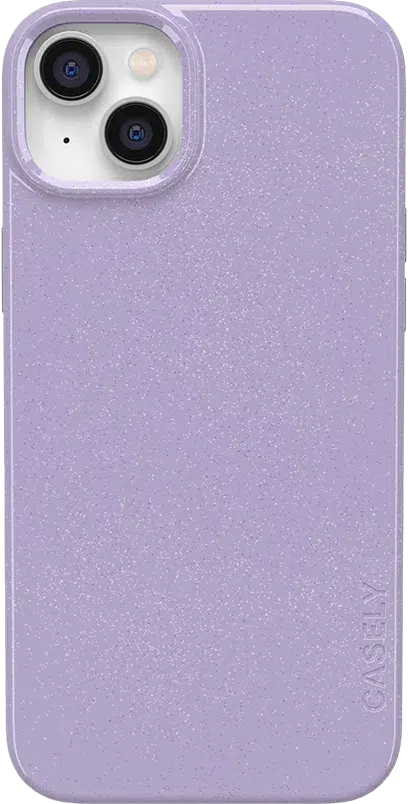 Wisteria | Purple Enchanted Shimmer Case iPhone Case get.casely Classic + MagSafe® iPhone 14 Plus 