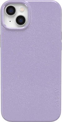 Wisteria | Purple Enchanted Shimmer Case iPhone Case get.casely Classic + MagSafe® iPhone 14 Plus 