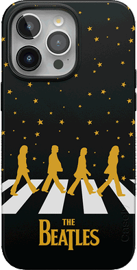 Night Walk | The Beatles Abbey Road Dual Image Case iPhone Case get.casely Bold + MagSafe® iPhone 15 Pro Max 