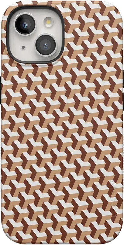 Step It Up | Abstract Geo Case iPhone Case get.casely Bold + MagSafe® iPhone 15 Plus 