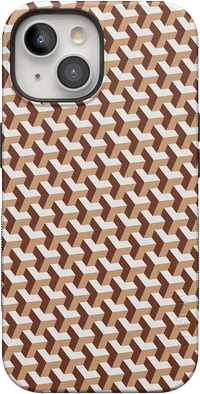 Step It Up | Abstract Geo Case iPhone Case get.casely Bold + MagSafe® iPhone 15 Plus 