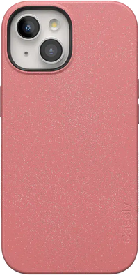 Starfish Wishes | Coral Pink Shimmer Case iPhone Case get.casely Bold + MagSafe® iPhone 15 Plus 