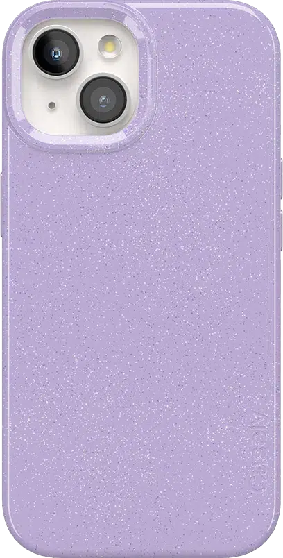 Wisteria | Purple Enchanted Shimmer Case iPhone Case get.casely Classic + MagSafe® iPhone 15 Plus 