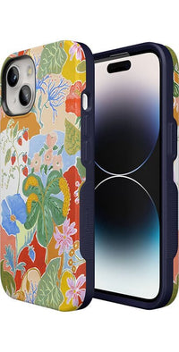 Botanical Blooms | Floral Patchwork Case iPhone Case get.casely 