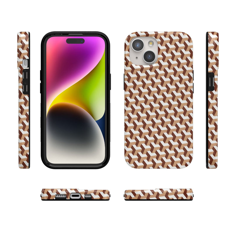 Step It Up | Abstract Geo Case iPhone Case get.casely 