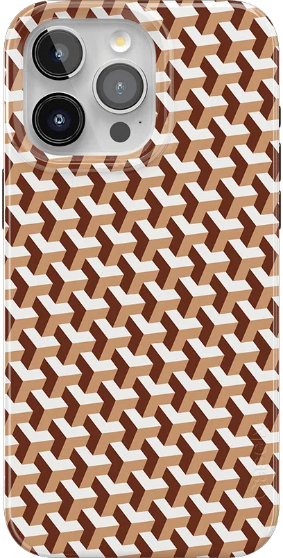 Step It Up | Abstract Geo Case iPhone Case get.casely Classic + MagSafe® iPhone 15 Pro Max 