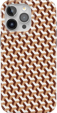 Step It Up | Abstract Geo Case iPhone Case get.casely Classic + MagSafe® iPhone 15 Pro Max 