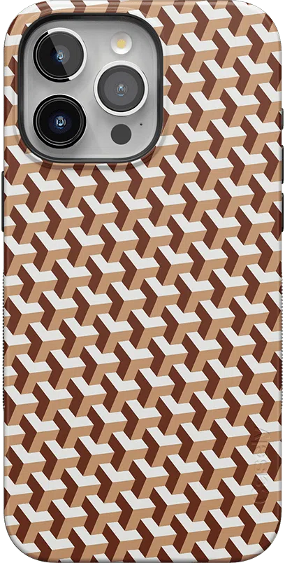 Step It Up | Abstract Geo Case iPhone Case get.casely Bold + MagSafe® iPhone 15 Pro Max 