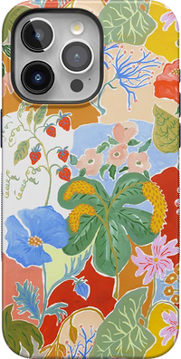 Botanical Blooms | Floral Patchwork Case iPhone Case get.casely Bold + MagSafe® iPhone 15 Pro Max