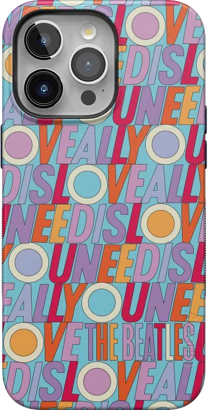 All You Need Is Love | Beatles Case iPhone Case get.casely Bold + MagSafe® iPhone 15 Pro Max 