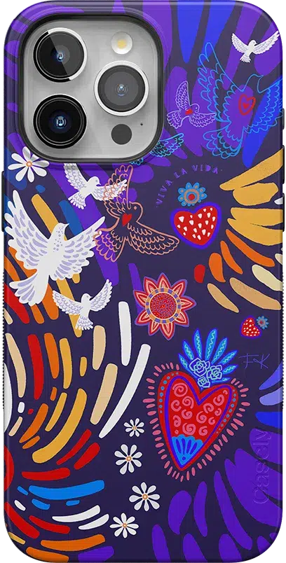 Viva La Vida | Frida Kahlo Collage Case iPhone Case get.casely Bold + MagSafe® iPhone 15 Pro 