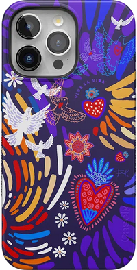 Viva La Vida | Frida Kahlo Collage Case iPhone Case get.casely Bold + MagSafe® iPhone 15 Pro 