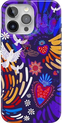 Viva La Vida | Frida Kahlo Collage Case iPhone Case get.casely Classic + MagSafe® iPhone 15 Pro Max 