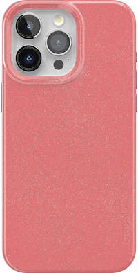 Starfish Wishes | Coral Pink Shimmer Case iPhone Case get.casely Classic + MagSafe® iPhone 15 Pro Max 