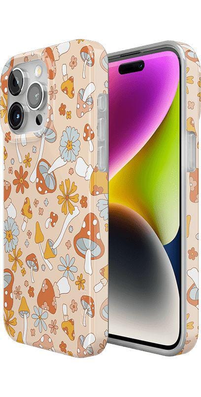 Mushroom Magic | Retro Floral Case iPhone Case get.casely 