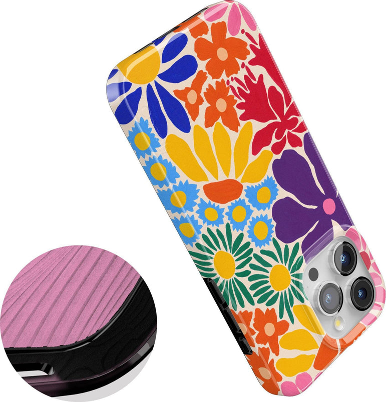 Flower Patch | Multi-Color Floral Case iPhone Case get.casely 