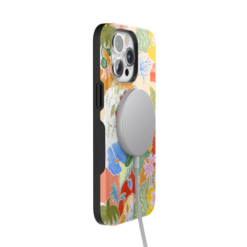 Botanical Blooms | Floral Patchwork Case iPhone Case get.casely 