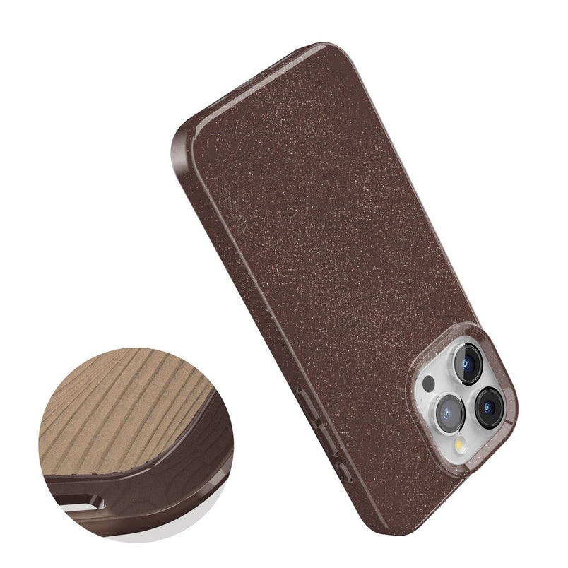 Cedar Trail | Brown Enchanted Shimmer Case iPhone Case get.casely 