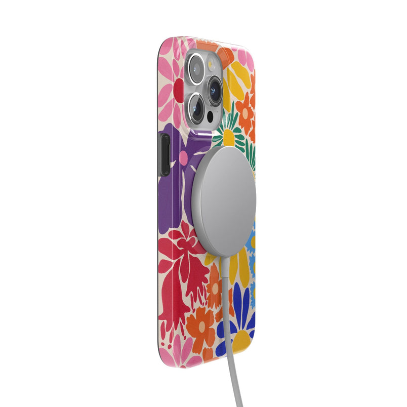 Flower Patch | Multi-Color Floral Case iPhone Case get.casely 