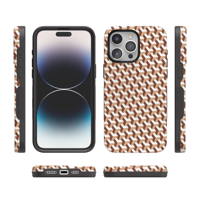 Step It Up | Abstract Geo Case iPhone Case get.casely 