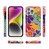 Flower Patch | Multi-Color Floral Case iPhone Case get.casely 