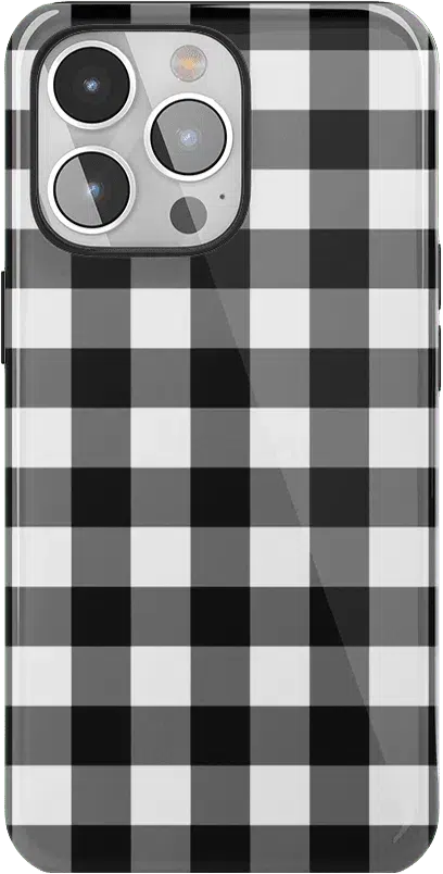 Check Me Out | Checkerboard Case iPhone Case get.casely Essential + MagSafe® iPhone 15 Pro Max 