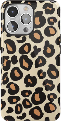 Into the Wild | Leopard Print Case iPhone Case get.casely Essential + MagSafe® iPhone 15 Pro