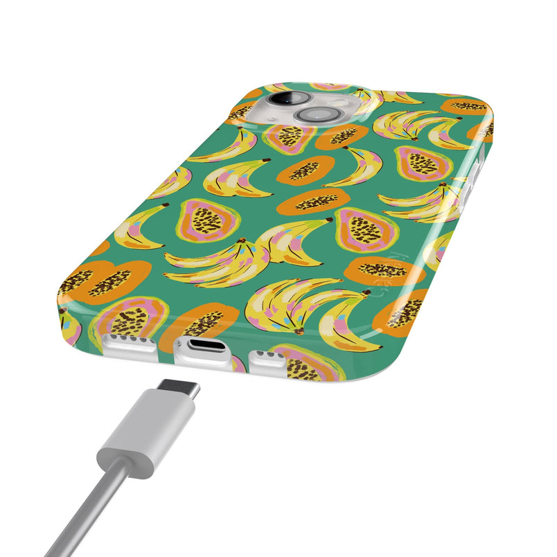 Papaya Palms | Dippin' Daisy's Isla Tropical Case iPhone Case get.casely 