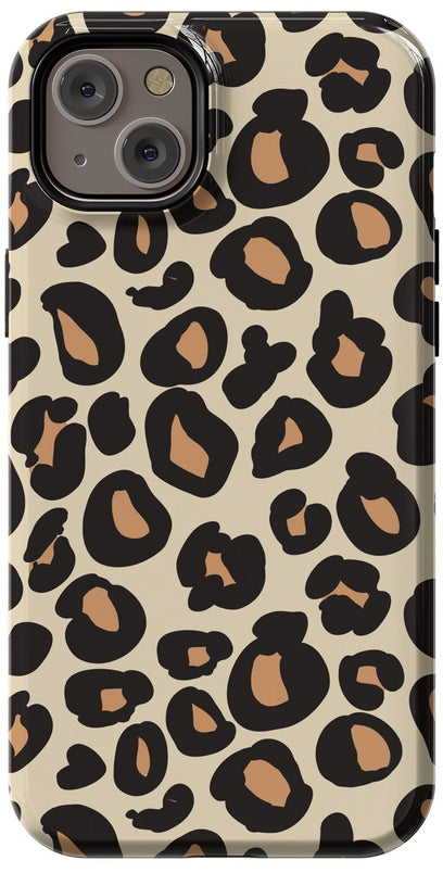 Into the Wild | Leopard Print Case iPhone Case get.casely Essential + MagSafe® iPhone 15 Plus