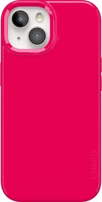 Think Pink | Solid Neon Pink Case iPhone Case get.casely Classic + MagSafe® iPhone 15 Plus