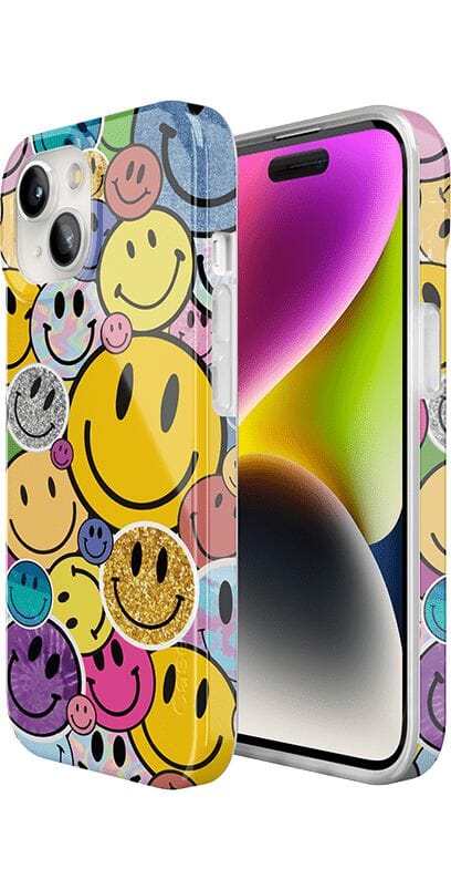 All Smiles | Smiley Face Sticker Case iPhone Case get.casely 