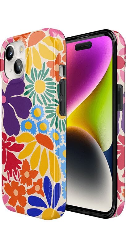 Flower Patch | Multi-Color Floral Case iPhone Case get.casely 