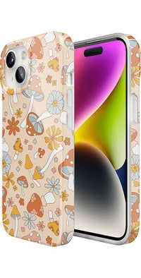 Mushroom Magic | Retro Floral Case iPhone Case get.casely 