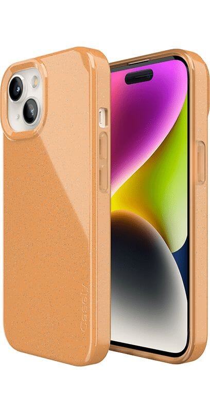 Morning Glow | Orange Pastel Shimmer Case iPhone Case get.casely 