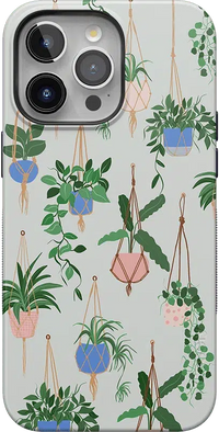 Hanging Around | Potted Plants Floral Case iPhone Case get.casely Bold + MagSafe® iPhone 15 Pro Max