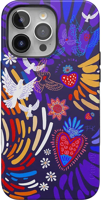 Viva La Vida | Frida Kahlo Collage Case iPhone Case get.casely Bold + MagSafe® iPhone 15 Pro Max 