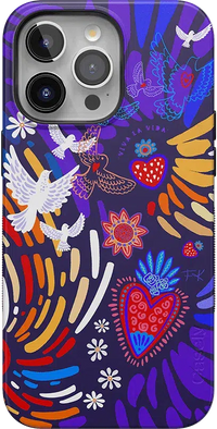 Viva La Vida | Frida Kahlo Collage Case iPhone Case get.casely Bold + MagSafe® iPhone 15 Pro Max 